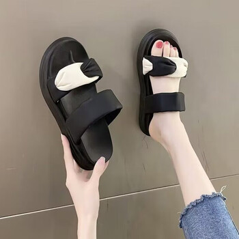 小回力家拖鞋女夏外穿2024新款休闲平底凉拖厚底一字拖百搭踩屎感凉鞋