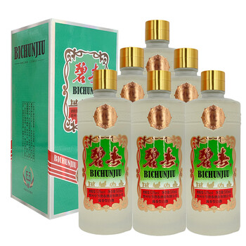 碧春53度碧春酒酱香型翡翠碧春500mlx6瓶