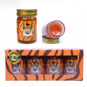 金虎堂金老虎膏虎牌油骨痛腰椎颈椎跌打扭伤居家必备 泰国金虎堂金