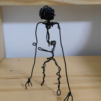 萌嘟拉后室怪物实体backrooms扫兴客暗房钝人铁丝人可站立手办模型 钝