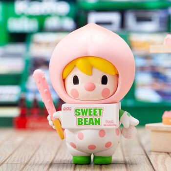 泡泡玛特(pop mart)小甜豆超市二代2代系列盲盒手办玩具摆件创意礼物
