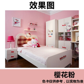 粉色内墙乳胶漆卧室墙面漆脏粉灰粉色可擦洗墙漆淡粉色水漆樱花粉含