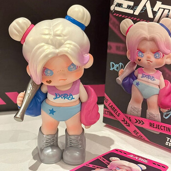 dzqdora二代生人勿近系列盲盒玩公仔女生礼物女 街头霸王