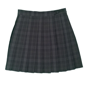 弗洛芊jk半身裙津御中校供感格裙学生女夏制服百褶裙短裙39cm全涤面料