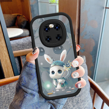 优易汇 华为鼎桥 m40手机壳td tech m40小羊皮卡通女防摔硅胶软壳