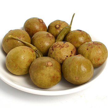 谯鑫堂广东凉果特产新兴酸甜脆仁面果酸辣湿人面果银链果仁 仁面果5斤