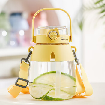 万象wanxiangwanxiang大肚杯水壶高颜值水杯女大容量杯子儿童tritan塑