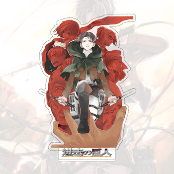 动漫大号立牌高15cm进击的巨人双面立牌利威尔兵长大立牌y进击5