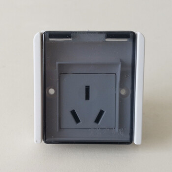 透明防水插座 实验台插座开关 通风柜配件 防尘插座 三孔插座16a