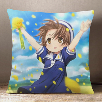 clannad周边团子大家族抱枕古河渚动漫二次元定制抱枕套枕头key社周边