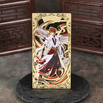 靓趣金属书签不夜长安礼盒四大美女学生文具游戏周边 不夜长安-李白