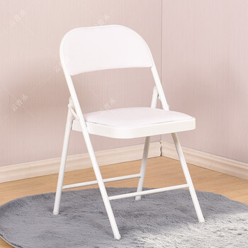 云青丞 折叠椅家用电脑休闲椅简易办公室靠背椅宿舍书房培训会议靠椅