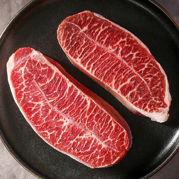 贪香澳洲谷饲牛板腱牛排生鲜板腱牛排 1.5cm 1.9斤甄选装