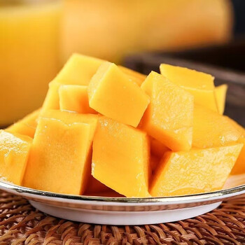 海南金煌芒果新鲜热带时令水果精选正宗水仙金煌芒精品礼盒装精选10斤