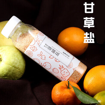 广西钦州特产甘草盐手工水果盐辣椒盐粉甘草辣椒盐酸梅粉酸嘢调料250g