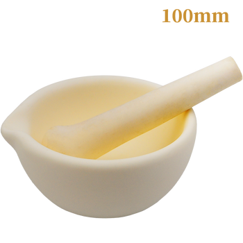 刚玉研钵 60/80/100/130/160/220mm 实验室刚玉乳钵 含研钵棒 氧化铝
