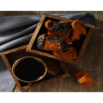 桦树茸非俄罗斯进口桦褐孔菌白桦茸泪黑金到手1斤500g体验装