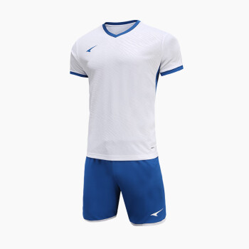 UCAN锐克足球服 套装男女运动专业比赛训练队服团购定制透气品牌球衣 白色 S