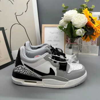 aj1aj312水泥灰气垫运动鞋休闲学生low篮球鞋跑步鞋莆田 312白灰低