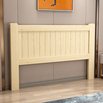 聚心祁定做实木床头板15欧式床头板18榻榻米床头双人靠背单买床头中式