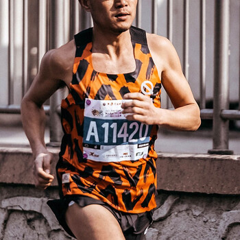 qinkung轻功 限定印花竞技背心 男款女款(合身版型) 男款 豹纹 xl