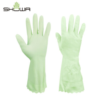 尚和手套（SHOWA）清洁手套 防水耐磨防滑手套 厨房清洁手套 薄款 M 710253