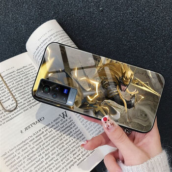 x60手机壳马超王者荣耀男vivo x60玻璃保护套李白情侣款 马超-神威
