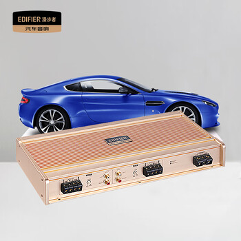 漫步者汽车音响改装高保真大功率四路功放ca1804