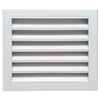 铝合金百叶室外通风口防雨百叶窗风机防雨罩空调主机百叶罩防护罩白色