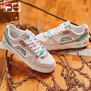fila斐乐女鞋篮球鞋女fusion女子复古篮球鞋秋新款活力撞色休闲运动鞋
