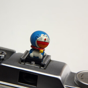 保护盖尼康索尼微单单反相机饰品创意卡通个性旁轴富士黑色哆啦a梦
