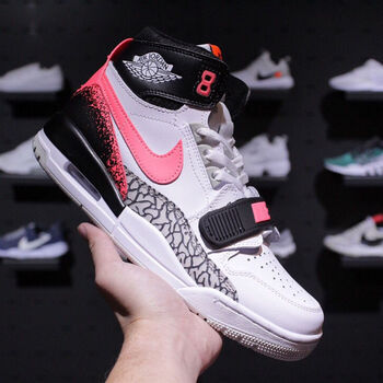 airaj312legacy联名三合一鸳鸯灰紫白粉男女篮球nike aj312深红蓝 38