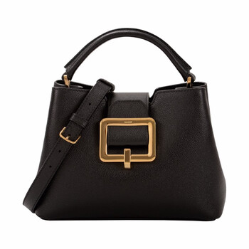 巴利bally 女士jorah系列黑色牛皮单肩斜挎包 jorah 90 6230626