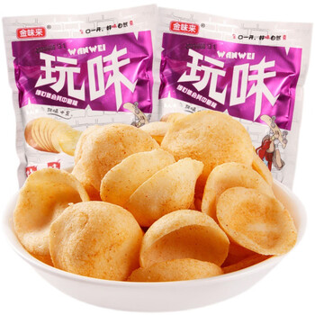 薯片60袋香脆儿时8090后怀旧小时候的耐吃小零食小吃休闲食品 60袋