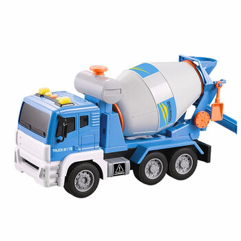 【可出料】大号儿童水泥搅拌车玩具可出料混凝土翻斗车惯性工程车早教