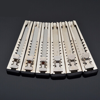 刀片美工刀不锈钢大号重型刀架夹板刀工业用全钢金属壁纸刀装潢刀云渊