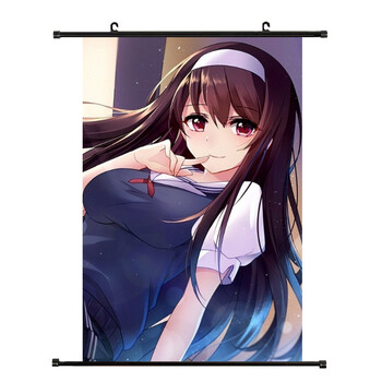 狼天影  路人女主的养成方法海报挂画卷轴圣人惠加藤惠霞之丘诗羽动漫