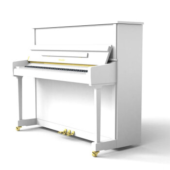 珠江钢琴pearlriver里特米勒立式钢琴rs120白色
