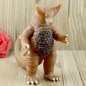 玩具发声发光变声器多关节可动软胶赛罗迪迦奥特曼袋装哥莫拉软胶约