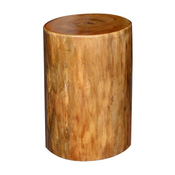 木橙子木櫈子香樟木原木墩小凳子根雕树根底座樟木树桩木墩子家用木墩