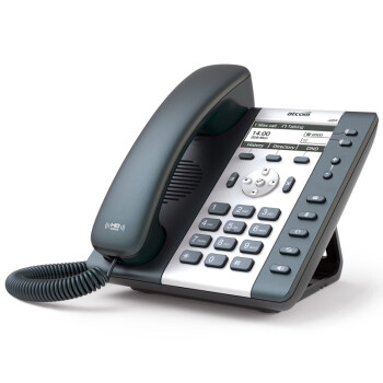 Atcom/简能 局域网IP电话机 2.4G与5G WiFi无线无绳办公ip桌面SIP座机固定电话机 简能A20WAC 5G WiFi