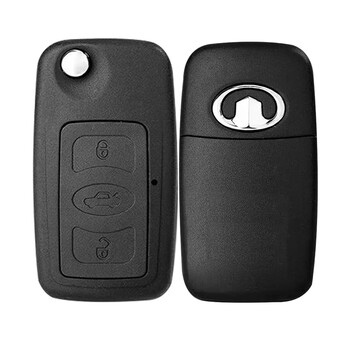 适用于长城哈弗钥匙遥控器改装原装车替换折叠外壳6外壳带长城标不送
