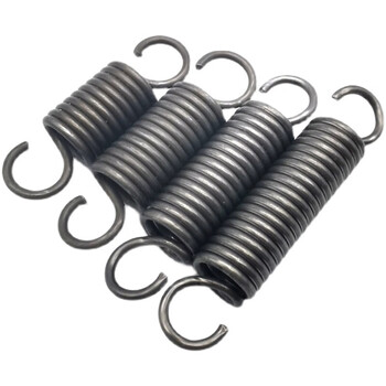 山顶松 带钩拉簧 不锈钢拉伸拉力弹簧 小弹簧拉门滑板车弹簧   1.