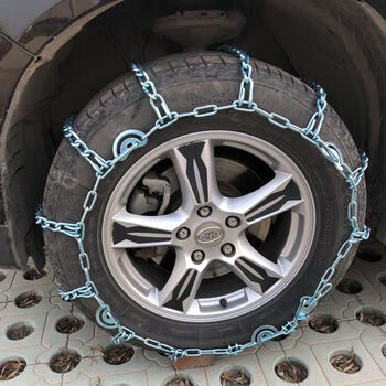 汽车防滑链轿车suv轮胎防滑链通用型雪地脱困铁链条进藏专用245轮胎用