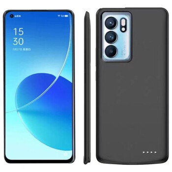 冠中將適用opporeno65g背夾電池reno6pro手機殼便攜無線充電寶10000