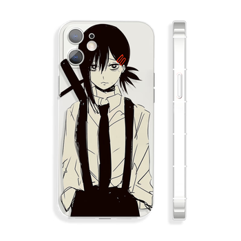 电锯人东山小红哭泣少女手机壳适用于xs苹果14红米k50iqoo9荣耀70