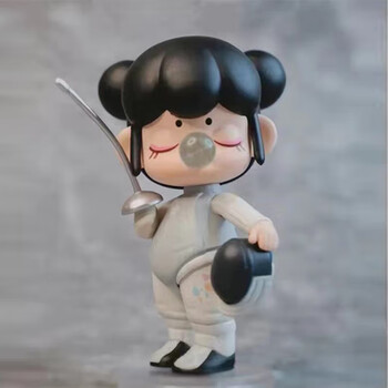 正版若来囡茜nanci运动会盲盒玩具娃娃潮流摆件女孩生日礼物女生击剑