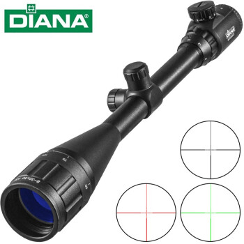 DIANA戴安娜 8-32X50 AOE后置金属丝密点分化高清高抗震瞄准十字寻鸟镜 11夹具