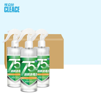 ˣcleace75%ƾ280ml Яϴ־ƾҺҴɱ 24ƿװ䣩