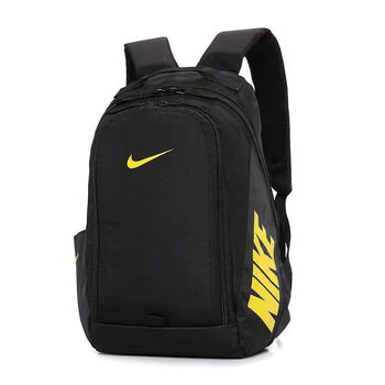 nike月子鞋双肩背包侽韩版校园高中大小学生帆布书包女户外旅行大容量